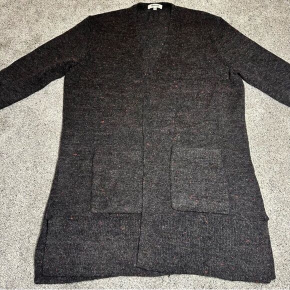 Madewell Kent Donegal Open Front Cardigan Sweater in Coziest Yarn - Medium - Picture 2 of 10